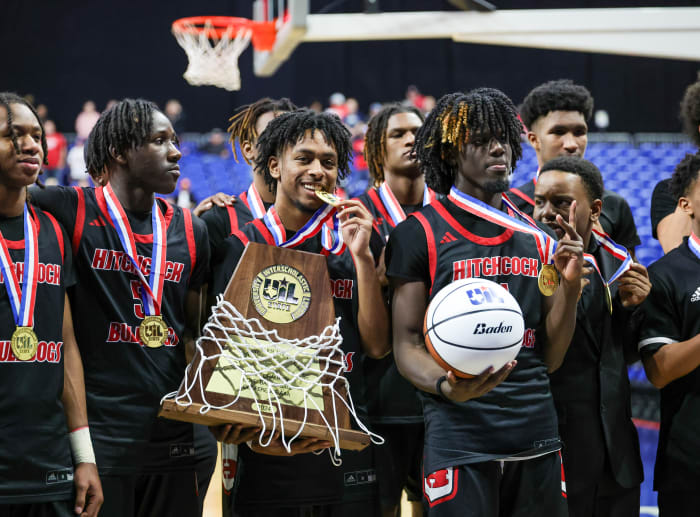 ponder hitchcock texas 3A basketball uil championship 2024 tommy hays Ponder vs Hitchcock17